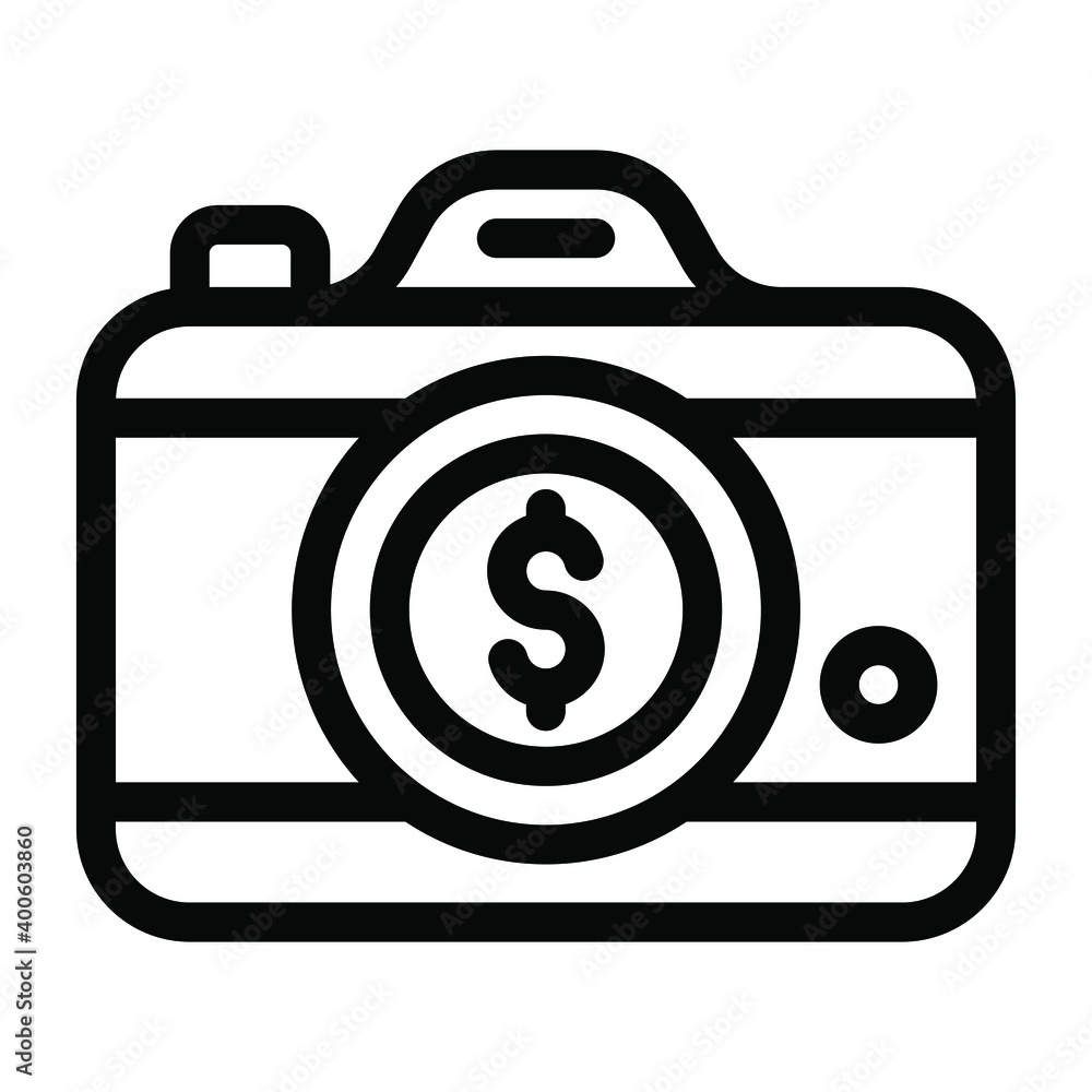 Expensive camera glyph editable icon
Expensive camera glyph editable icon