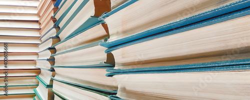 Books pile diminishing pers...