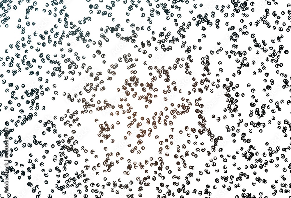 Light Black vector background with bubbles. Light Black vector background with bubbles.