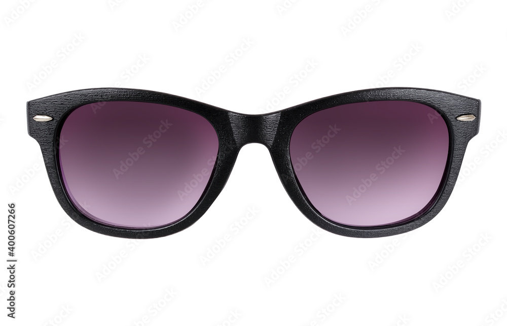 Sunglasses with clear glasses isolated on white background Sunglasses with clear glasses isolated on white background