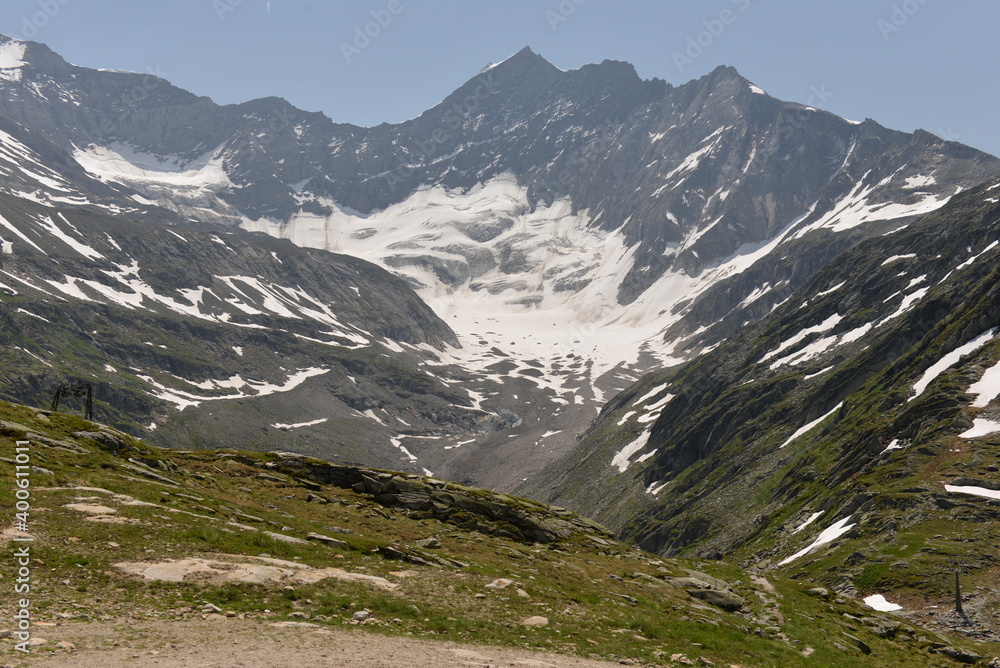 Hochkoening mountain range in Salzburger Land, Austria
