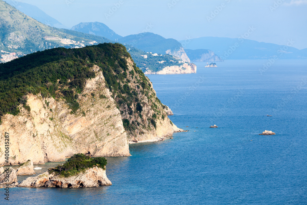 The attractive Island Sveti Nikola popularly named Hawaii near Budva, is one of the top attractions of Budva Riviera. Montenegro