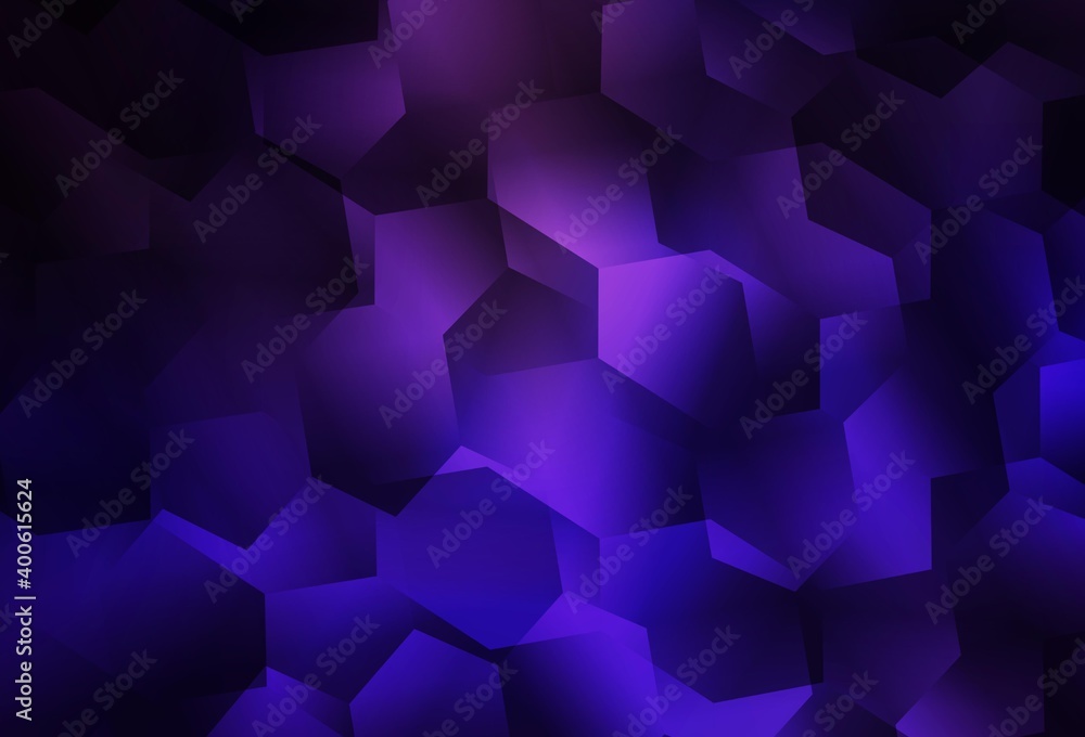 Light Purple, Pink vector background with hexagons. Light Purple, Pink vector background with hexagons.