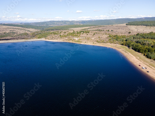 Bakardere Reservoir near town of Ihtiman, Bulgaria