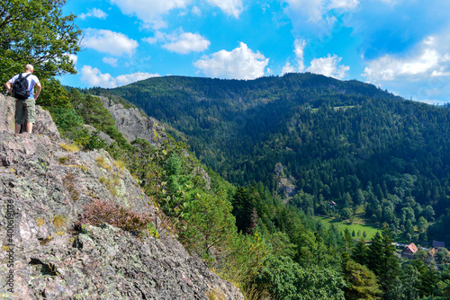 Der Karlsruher Grat bei Ottenhöfen im Schwarzwald