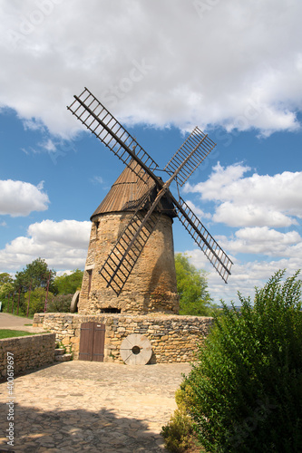Windmill Castelnaudary in the French Aude