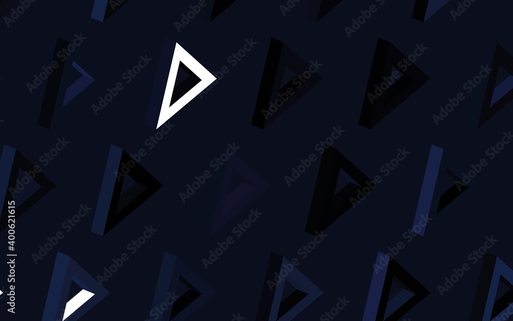 Dark Purple vector background with triangles. Dark Purple vector background with triangles.