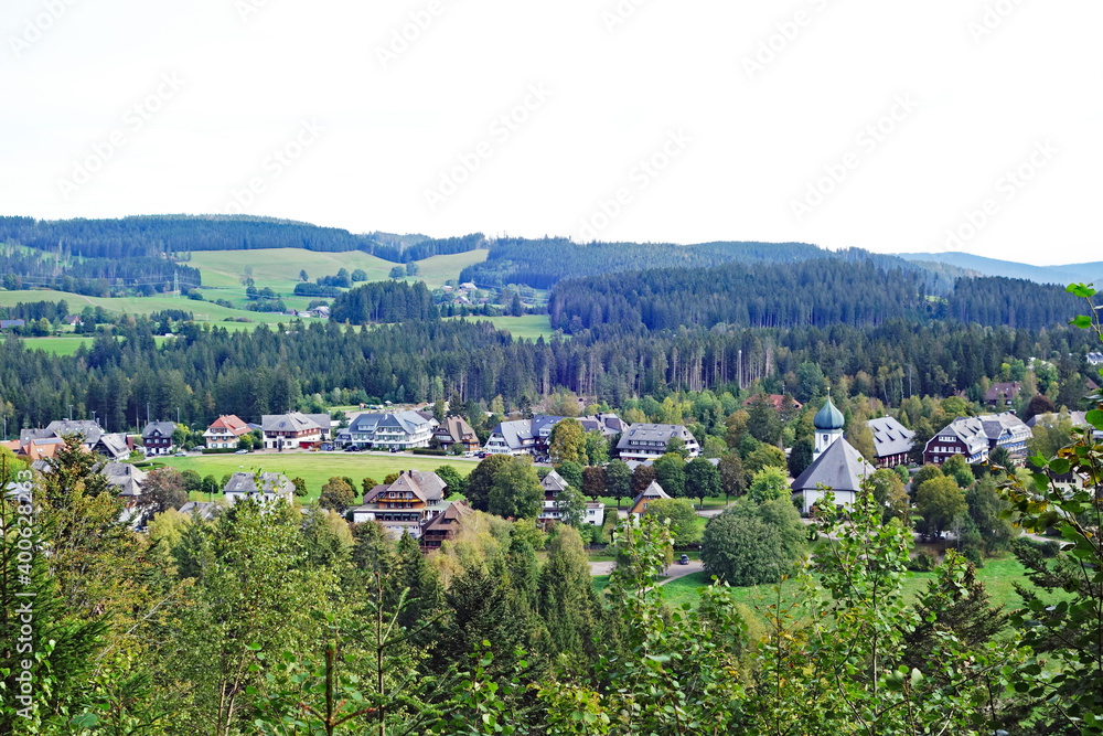 Luftkurort Hinterzarten im Schwarzwald 