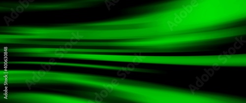 Abstract green and black background
