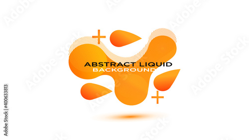 Liquid abstract background