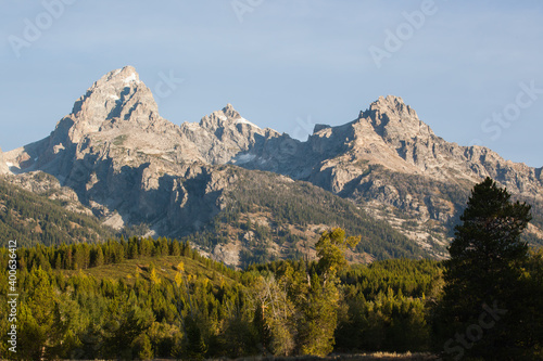Teton Mountains in Teton National Park