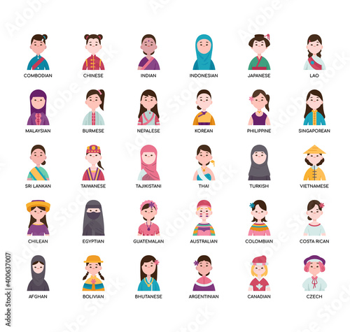 Nationality , Thin Line and Pixel Perfect Icons