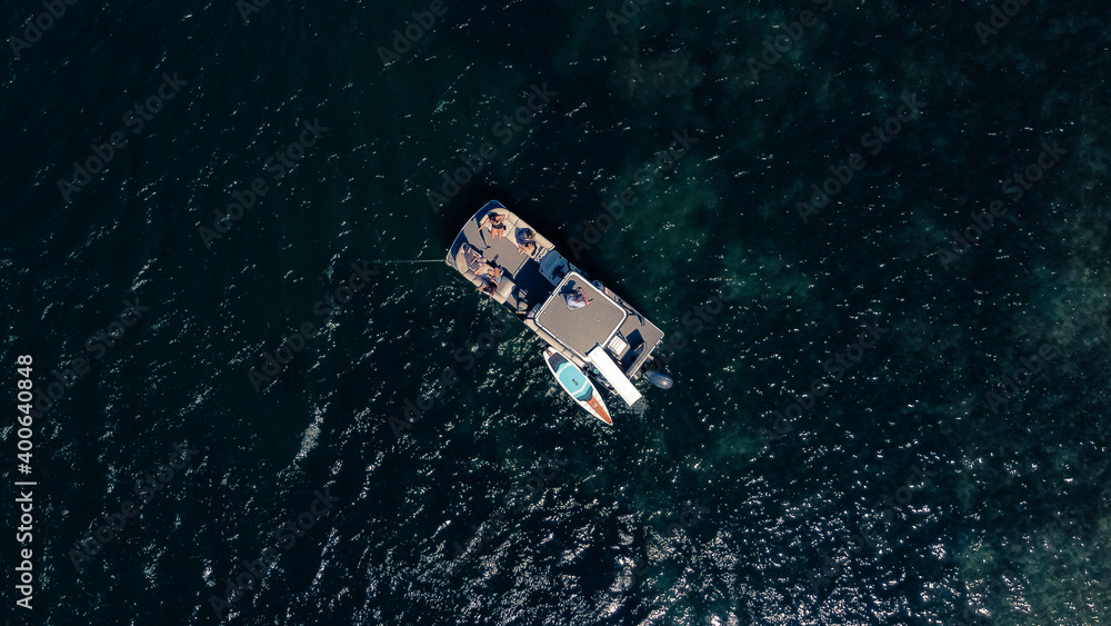 Fototapeta premium Lonely boat