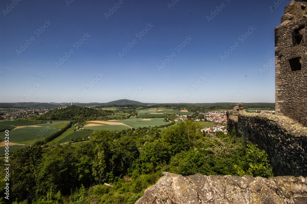 Blick von Burg Gleiberg 