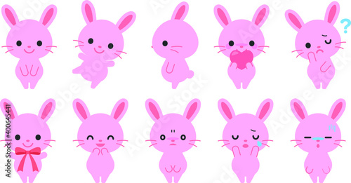 うさぎイラスト素材 : Rabbit illustration material