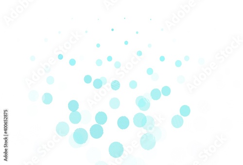 Light Pink, Blue vector background with spots.