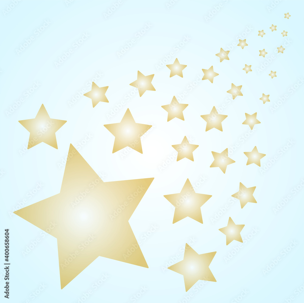 abstract pattern with gilded stars on a delicate blue background, template for banner, postcards, wall decoration, wallpaper, fabric abstract pattern with gilded stars on a delicate blue background, template for banner, postcards, wall decoration, wallpaper, fabric