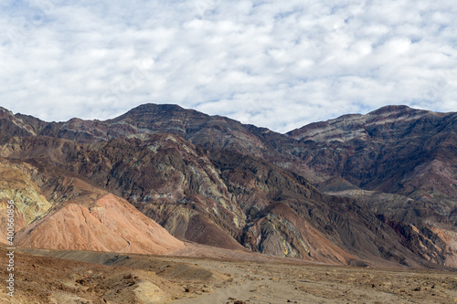Mountains at the edge of Artist's Palette, Death Valley National Park, California, USA