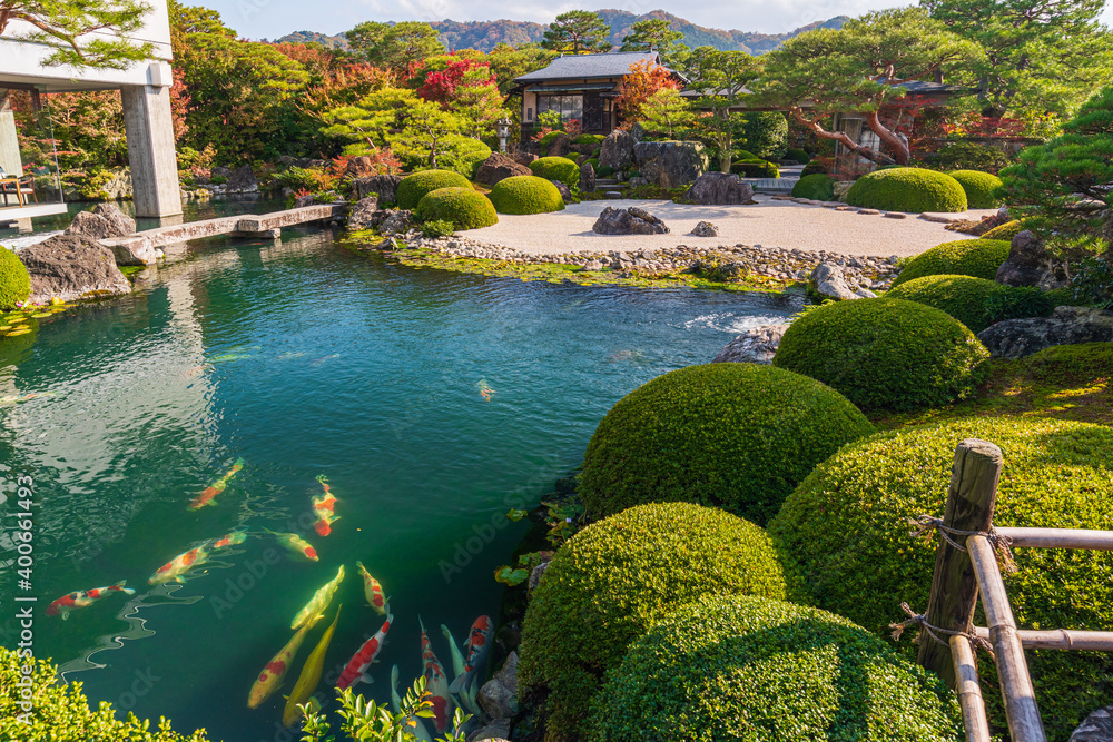 The great Artistic Garden in Japan. Living Japanese Paintings.
