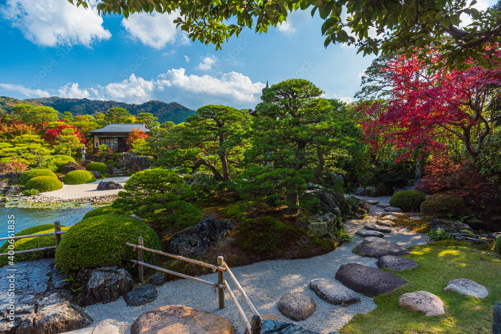 The great Artistic Garden in Japan. Living Japanese Paintings. The great Artistic Garden in Japan. Living Japanese Paintings.