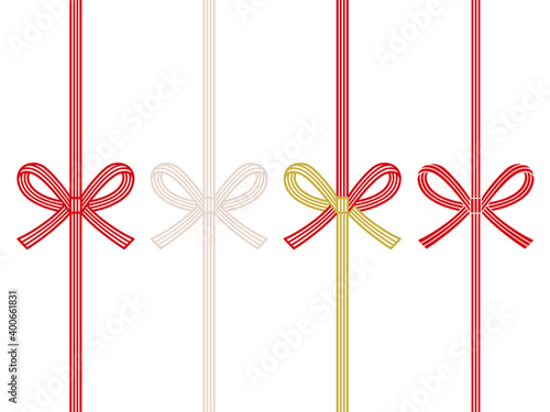 水引　リボン結び　縦セット