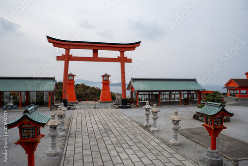 Fukutoku Inari Shrine in Shimonoseki City, Yamaguchi Prefecture photo