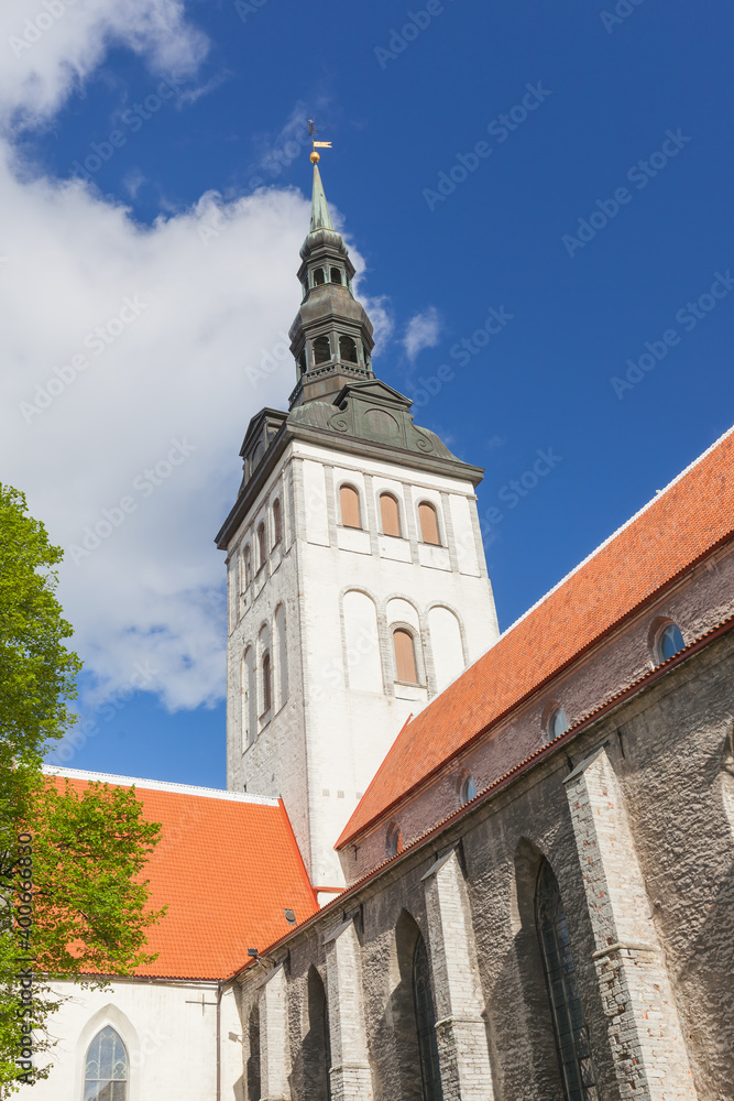 St. Nicholas' Church and Museum in Tallinn Old Town on May 17, 2016, Estonia