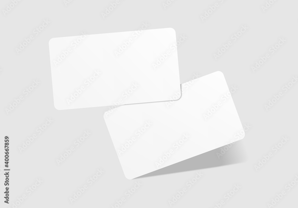 realistic blank business card mockup realistic blank business card mockup