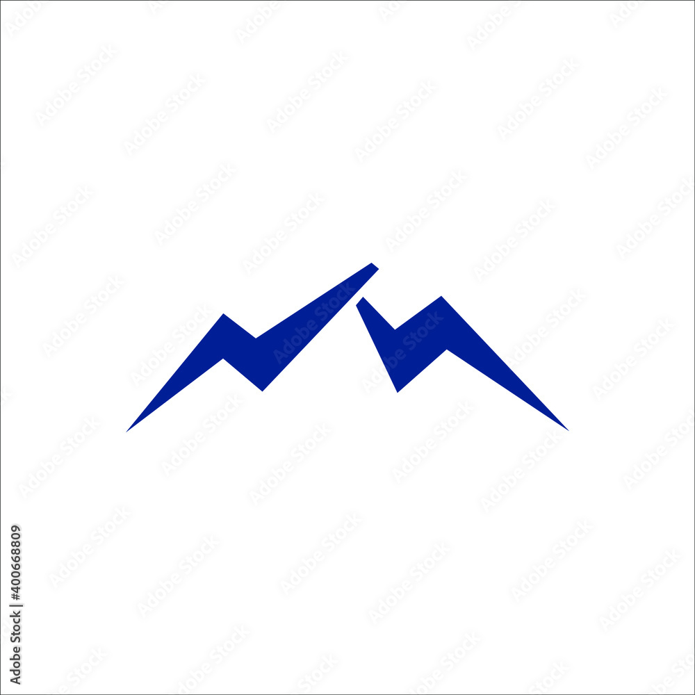 Mountain logo design Mountain logo design