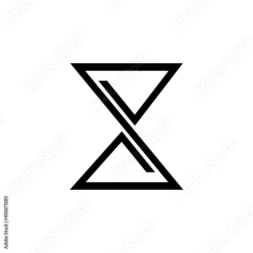 hourglass logo