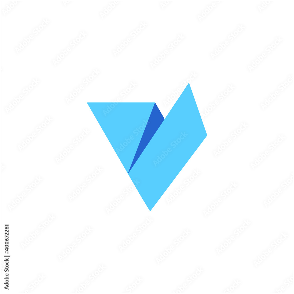 Fototapeta premium V logo