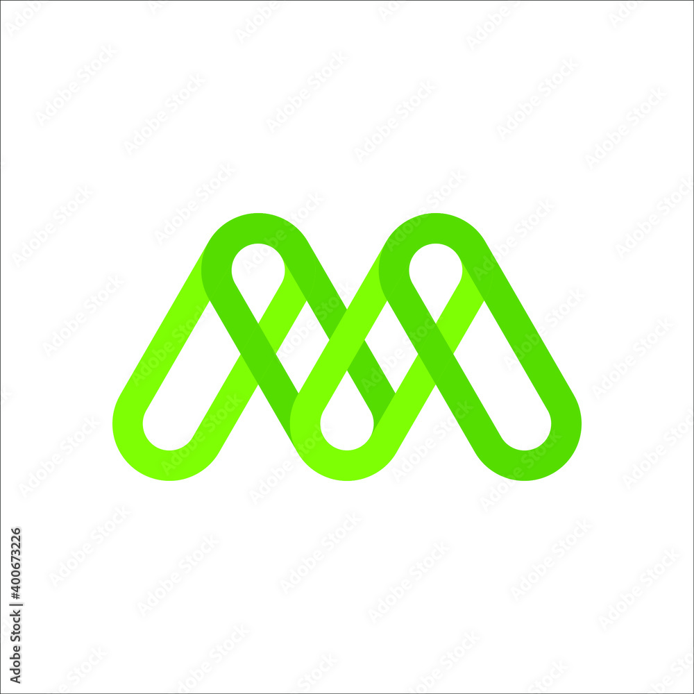 letter M logo letter M logo