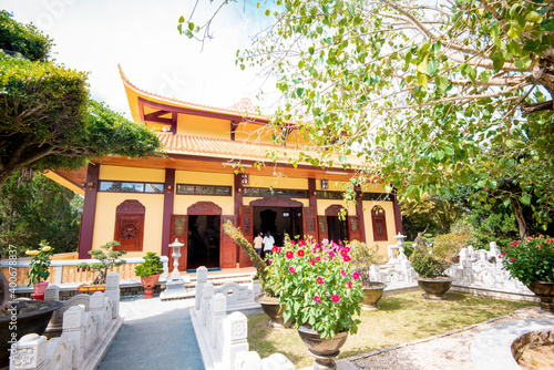 Truc Lam Temple is a Zen Buddhist temple and monastery in Dalat city in Vietnam