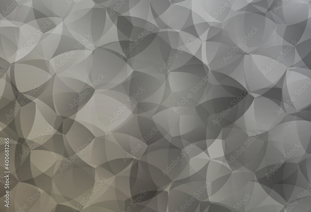 Obraz premium Light Gray vector abstract mosaic backdrop.