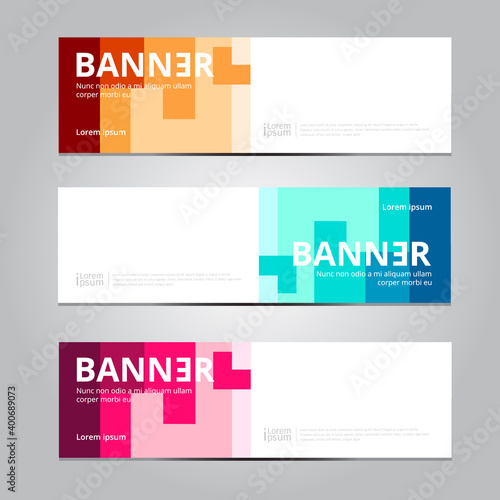 Vector abstract design background texture banner template.