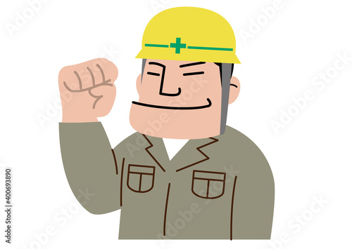工事　作業員  男性