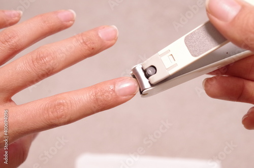 Nail cutting