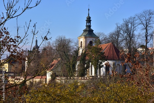 The Church of St Gall is located in Mlada Boleslav, Central Bohemia, Czech Republic. It is also called Church of St Havel. photo