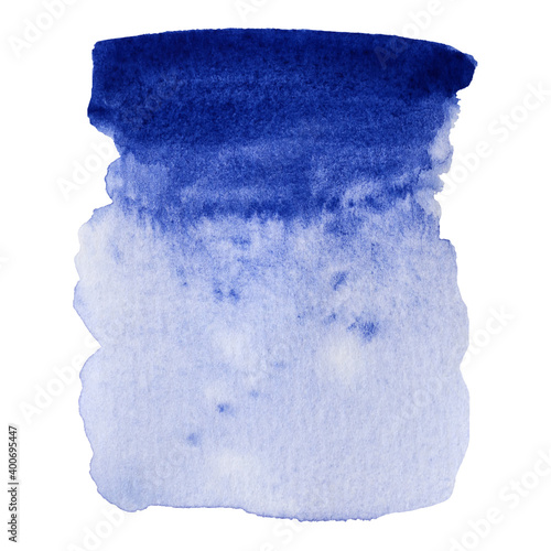 Vector watercolor paint  texture isolated on white - abstract art element for Your design