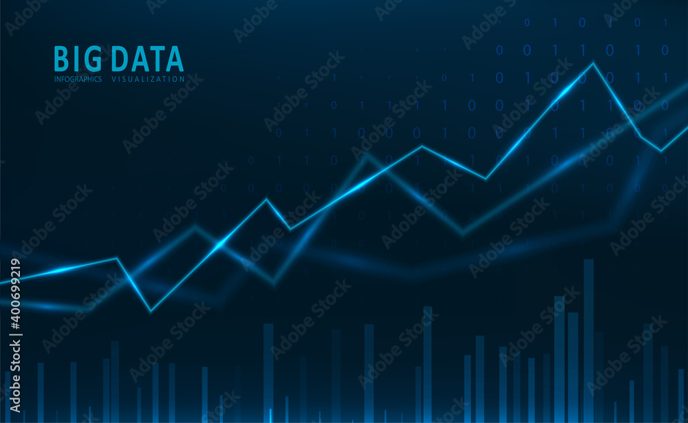 Abstract infographics visualization Abstract infographics visualization