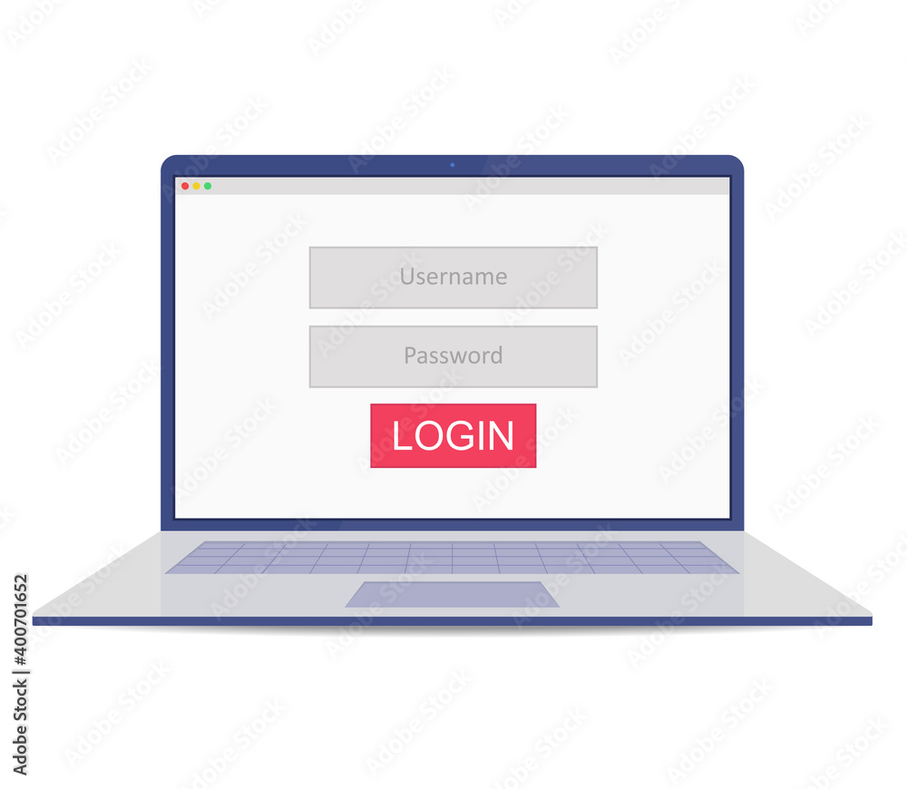 Login to account, user authorization, login authentication page concept. Flat vector illustration. Business vector illustration. Data management. Data secure. Login to account, user authorization, login authentication page concept. Flat vector illustration. Business vector illustration. Data management. Data secure.