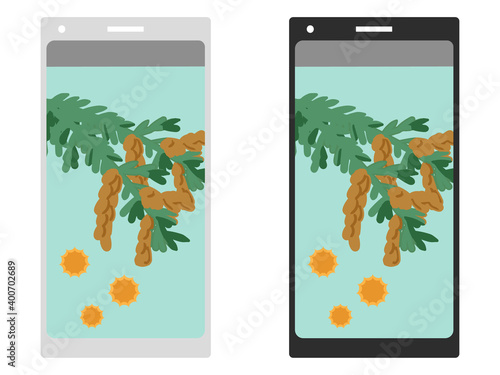 スマートフォン　花粉症について(線無し)