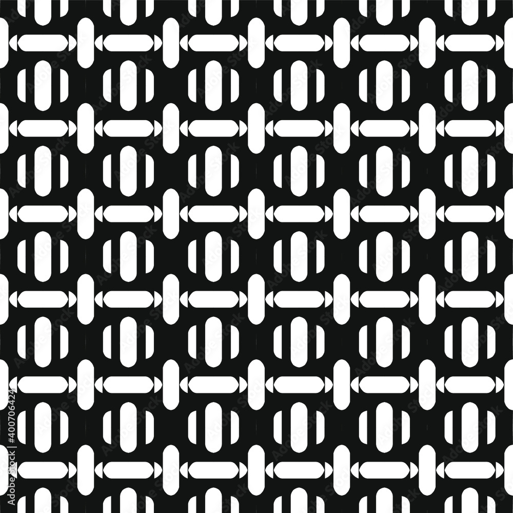 Naklejka premium beautiful geometric and seamless color pattern