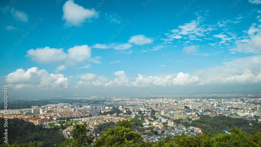 panorama of the city