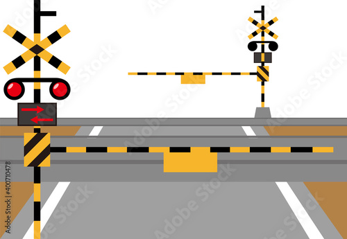 踏切　鉄道　アイコン