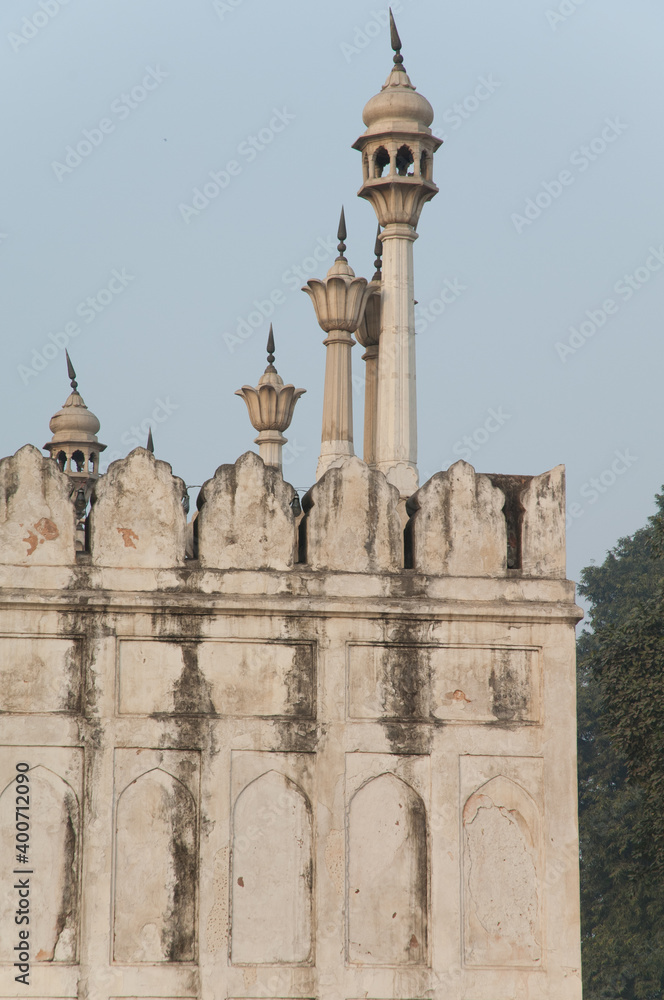 Moti Masjid, inside the Red Fort complex. Old Delhi. Delhi. India.