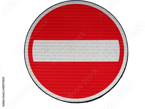 Reflective road sign on a white background. Free Download Reflective road sign on a white background. - GFXLoad