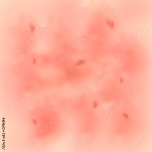 Inflammation of the skin, erysipelas. Psoriasis, seborrhea, dermatitis, acne, skin burns. Vector illustration on isolated background