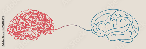 Psychological problem. Mental disease. Health of the mind. Psychologist or therapist or psychiatrist who treats patients with mental anxiety mood disorders or depression. Psychotherapy