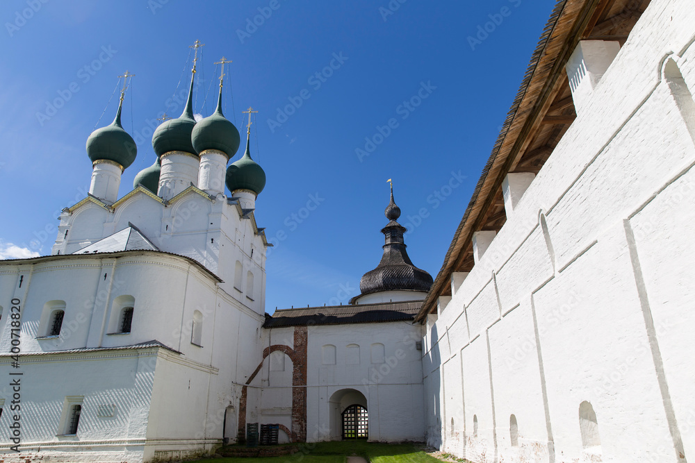 Types of the Rostov Kremlin. Buildings in the Rostov Kremlin. Church of St. Gregory the Theologian
